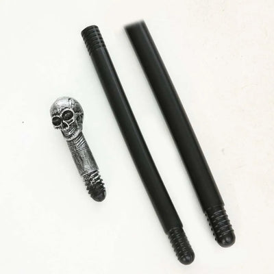 Halloween Cobras Wands Egyptian Staff Scepter Detachable Vintage Royal King Round Handle Cane Party Cosplay Costume Accessory