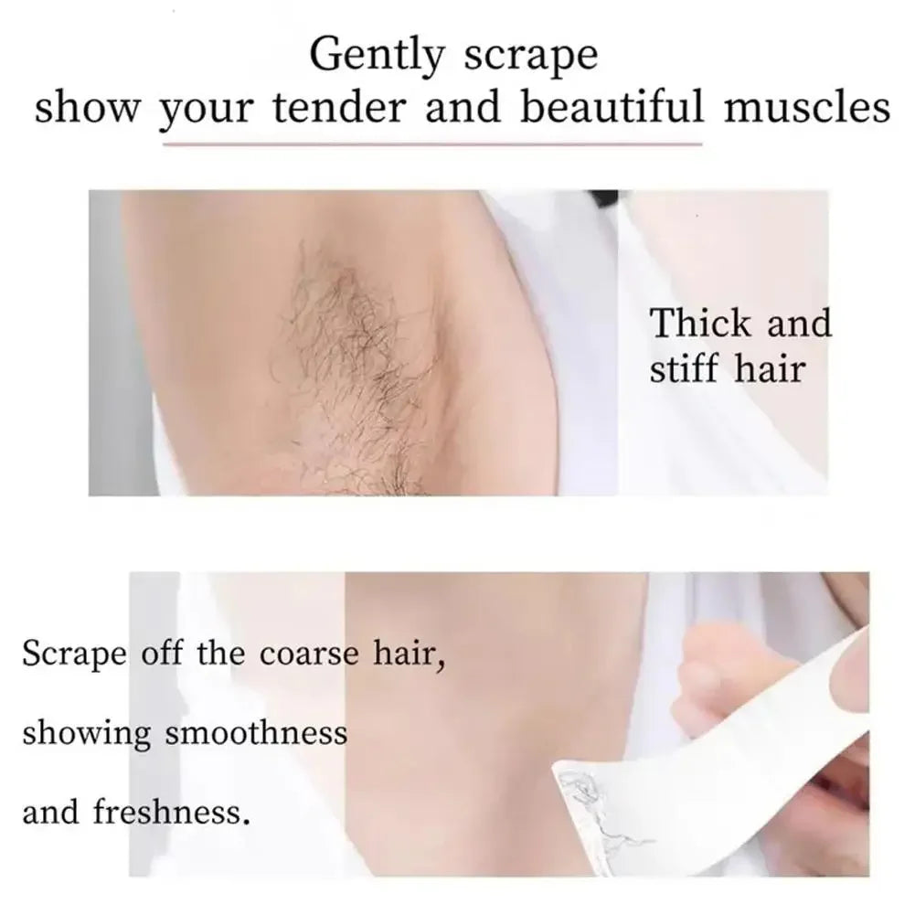 Hair Removal Cream Natural Gentle Soothing Ointment Soften Nourishing Refreshing Skin Women Men Lip Armpit Body Painless