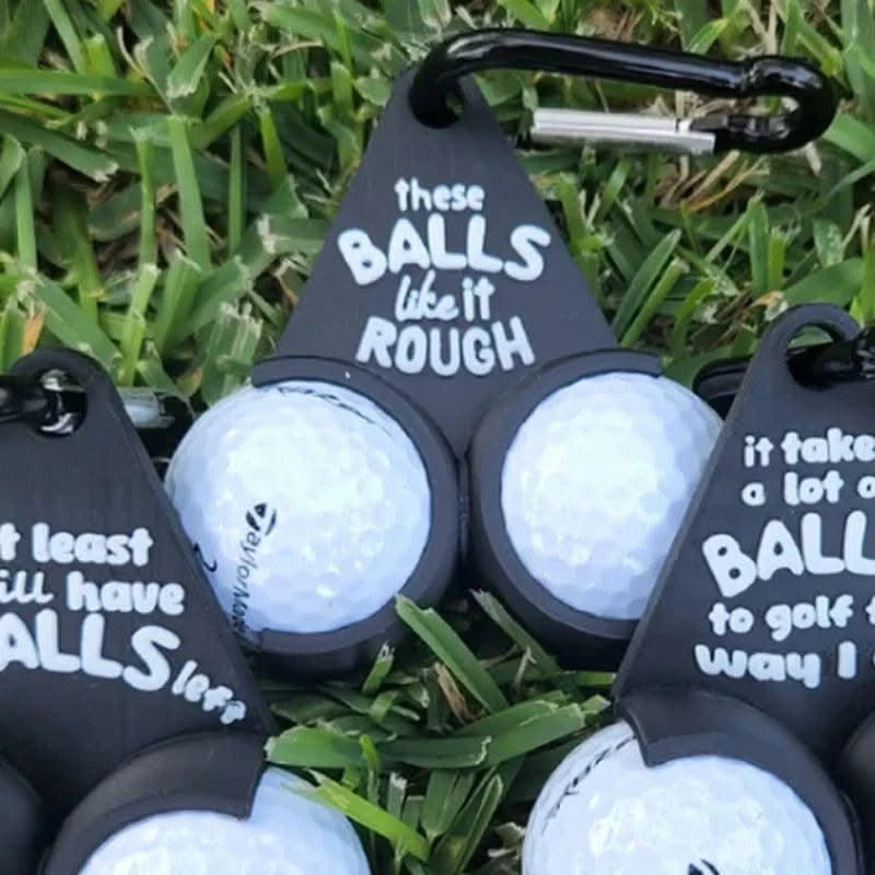 1PC DIY Accessories Mini Golf Ball Bag Funny Golf Ball Dispenser Easy Attachment To Bag Or Cart Portable Golf Ball Holder