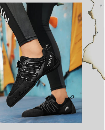 Professional Rock-Climbing Shoes Men Beginners Mesh Non-slip Rock-Climbing Bouldering Outdoor Climbing Training Sneakers 39-44#
