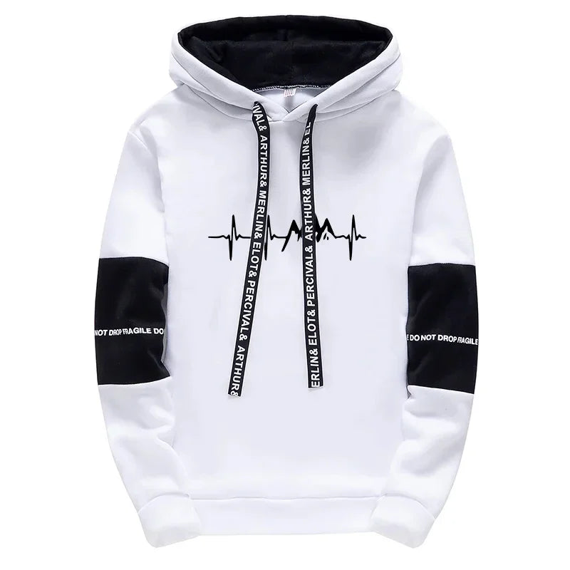 Men's Sweatpants Sweatshirts Casual Fashion Hot Sale Autumn Winter Men Comfortable Hoodies Jogging Pullover Tops Daily Tracksuit