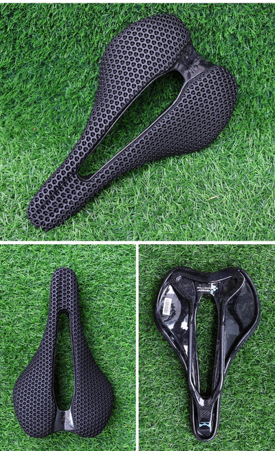 Racing Saddles Bicycle Seat RYET Ultralight 3D Printed Bike Saddle Carbon Saddle Mountain Road MTB Cushion Cycling Seating Parts