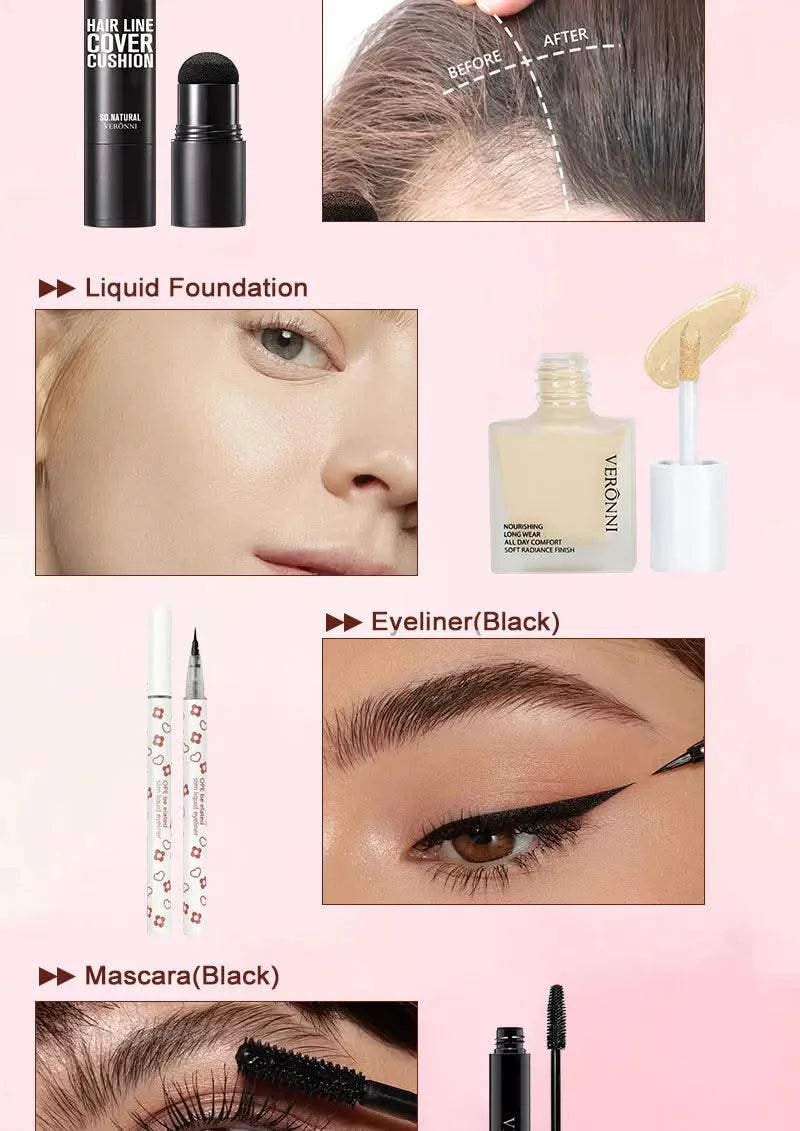 All In One Makeup Kit for Women Full Kit Set Include Eyeshadow Eyebrow Eyeliner Lip gloss Concealer
