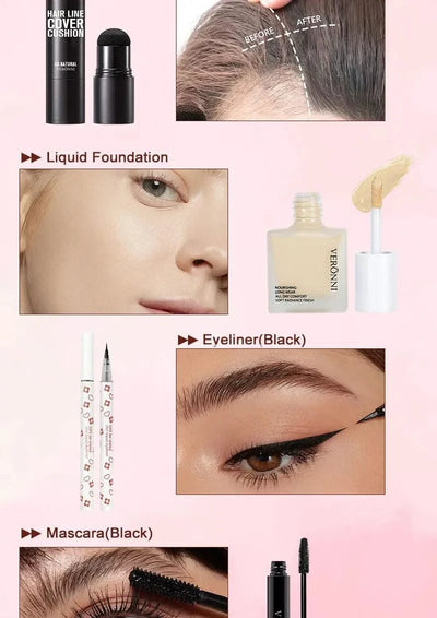 All In One Makeup Kit for Women Full Kit Set Include Eyeshadow Eyebrow Eyeliner Lip gloss Concealer