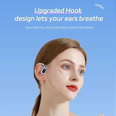 Wireless Earbuds, New 50H Bluetooth 5.4 Headphones Sport, HiFi Stereo Sound Wireless Earphones with Earhooks, IP7 Waterproof Ear
