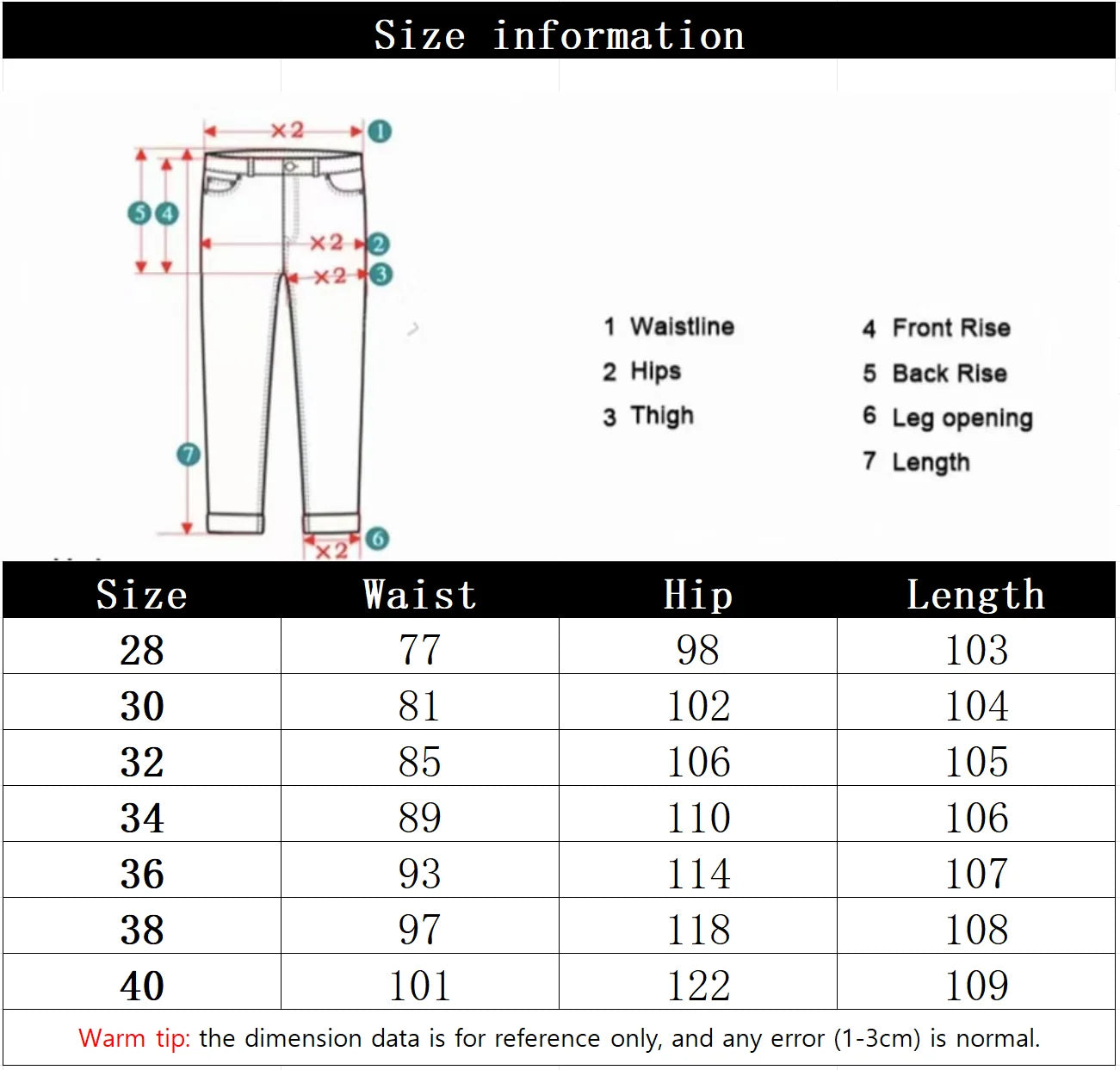 Men's Jeans Black High Street Fashion Embroidered Straight Leg Mid Rise Casual Denim Pants for All Seasons