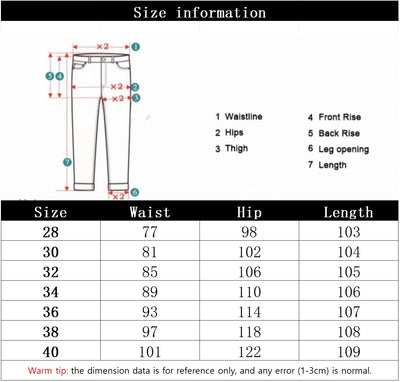 Men's Jeans Black High Street Fashion Embroidered Straight Leg Mid Rise Casual Denim Pants for All Seasons