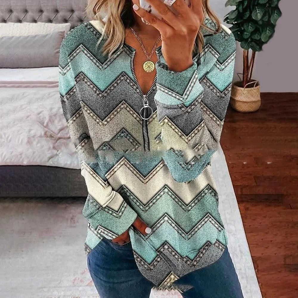 Striped Hoodies Women Fashion Zipper Hoodies Y2k Casual Sweatshirt Zip Up Hoodie Oversized Sudaderas Lattice Coats Ladies Sweats