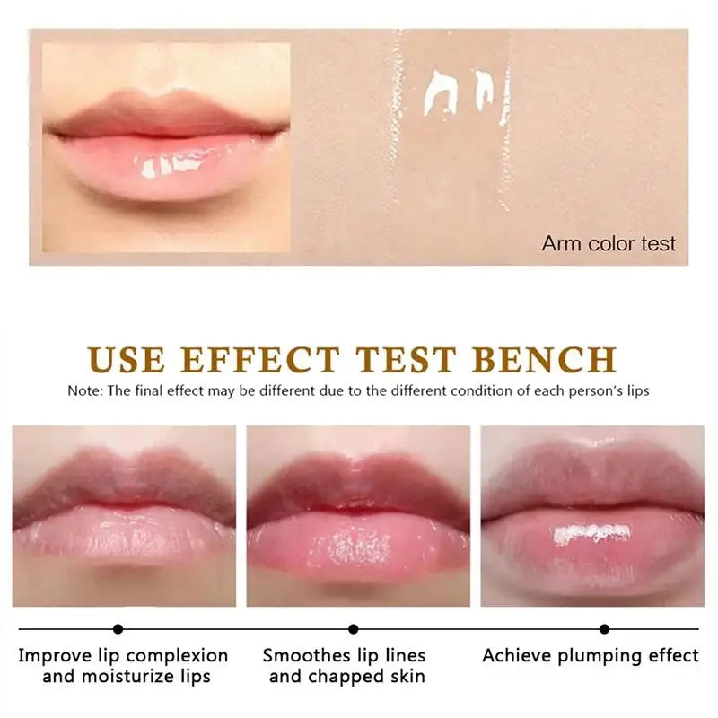 Lip Plumper Oil Serum Instant Long Lasting Volumising Essence Repair Fine Lines Increases Elasticity Sexy Balm New