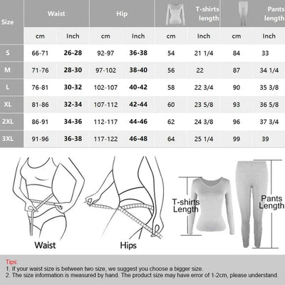 Thermal Underwear for Women Long Johns Base Layer Cold Weather Top Bottom Women's Underwear Set