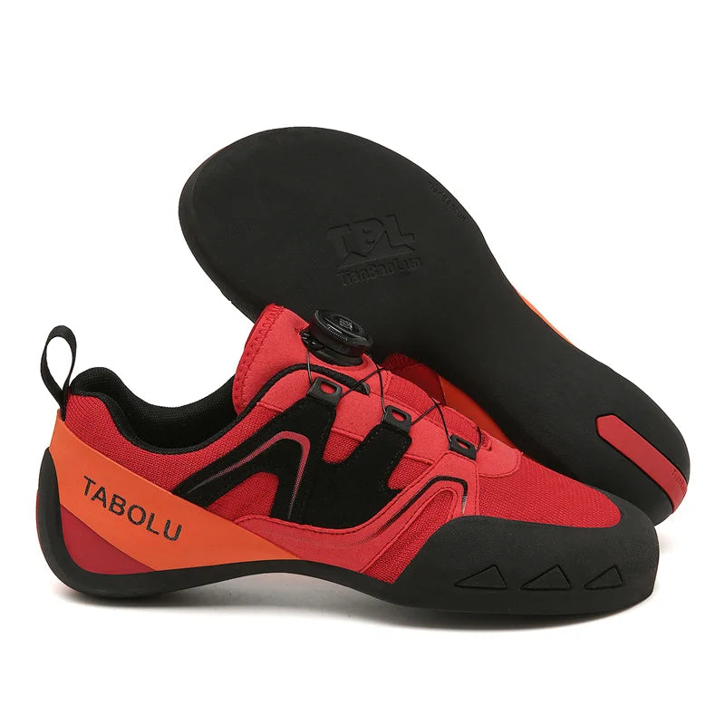 Professional Rock-Climbing Shoes Men Beginners Mesh Non-slip Rock-Climbing Bouldering Outdoor Climbing Training Sneakers 39-44#