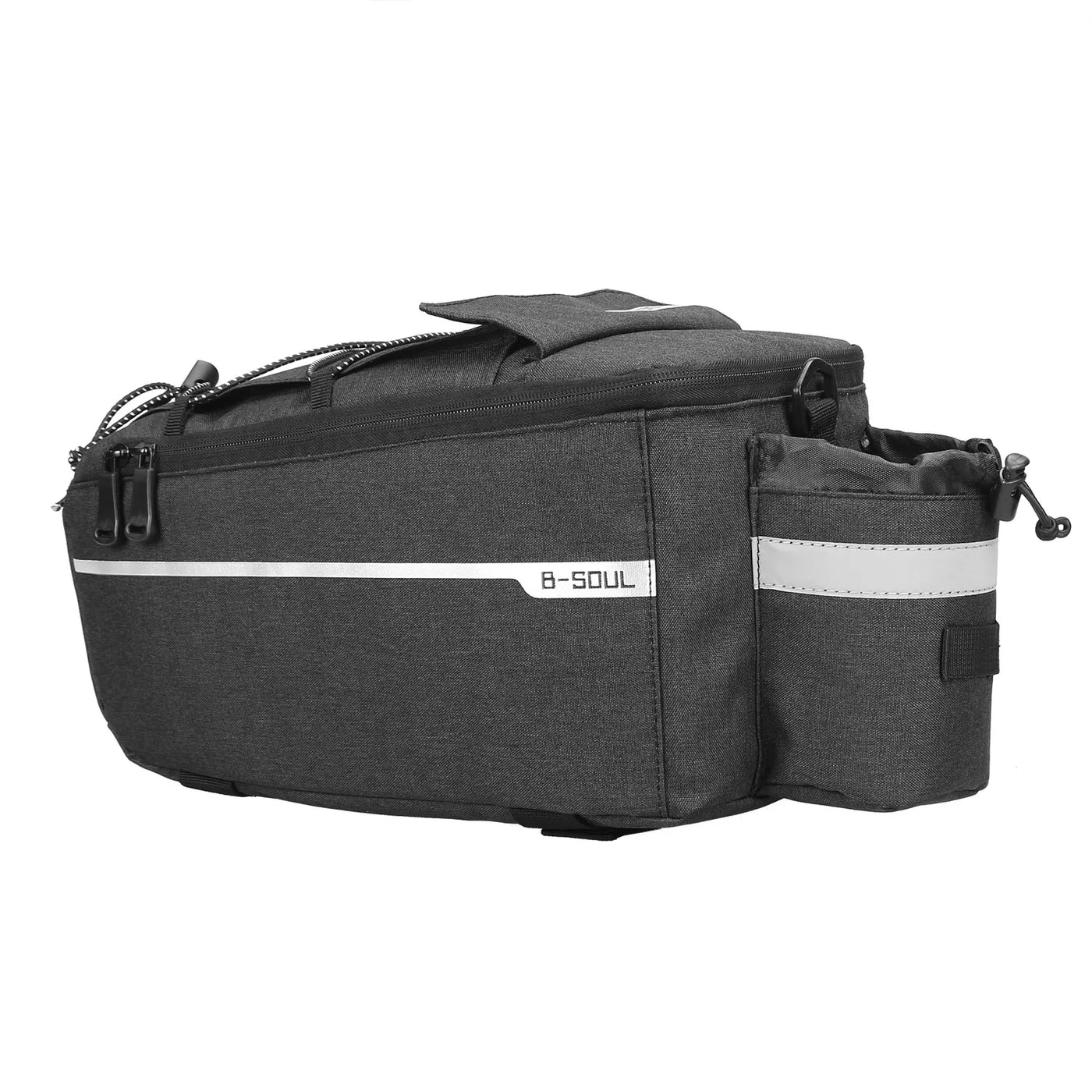 B-SOUL Mountain Bike Back Pack Electric Folding Shelf Bag Riding Equipment Camel Bag Bike Accessories Backseat Bag