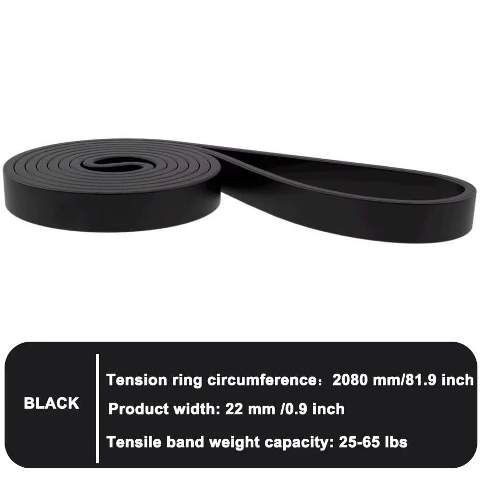 Fitness Resistance Band Pull-up Resistance Band Strength Training Elastic Rope Yoga Stretching Auxiliary Pull Band Fitness Tool