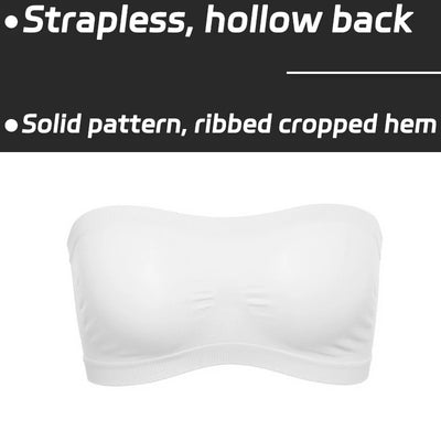 Breathable Strapless Bra for Women Summer Yoga Bustier Female Underwear Back Mesh Bralette Multicolour Lingerie Push Up Bras