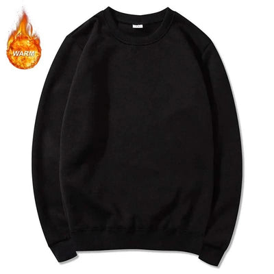 Basic Crewneck Sweatshirts for Men Women Comfy Pullover Tops Athletic