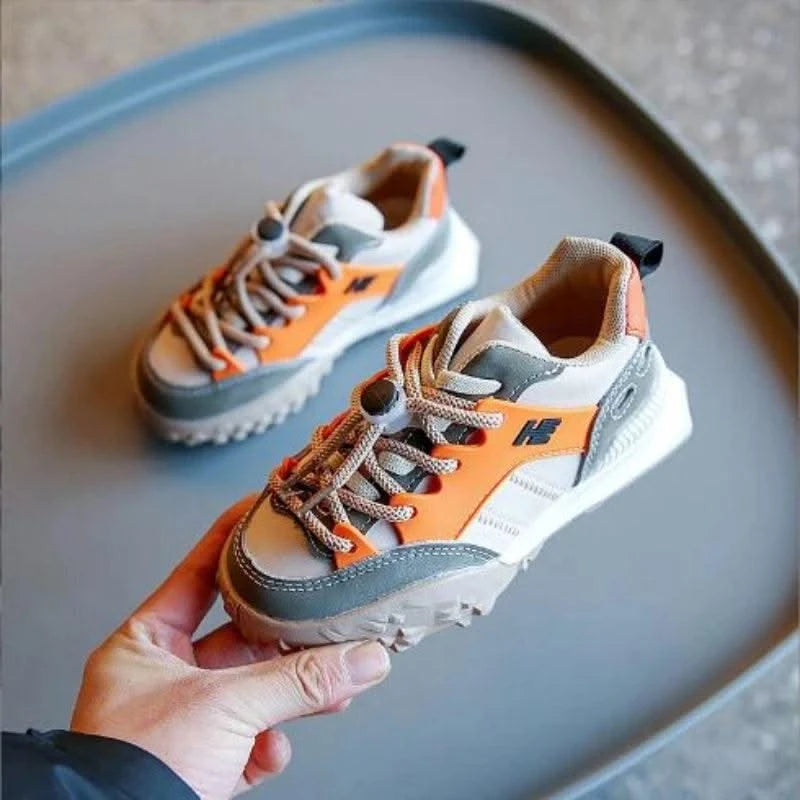 Children's Sports Shoes For Boys Kids 5 Years Old Wear Luxury Designer Fashion Shock Absorbing Girls Sneakers Baby Walking Shoes