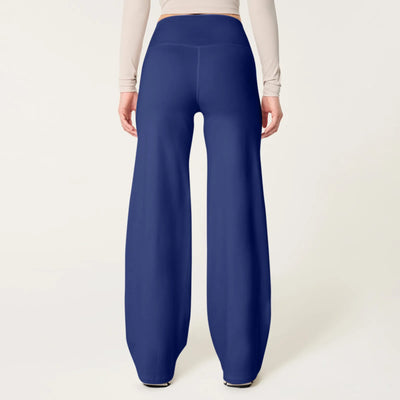 Wide Leg Pants For Women Yoga Pants High Waist Sweatpants With Pockets Stretch Pants Comfy Workout Sports Sweatpants Leggings