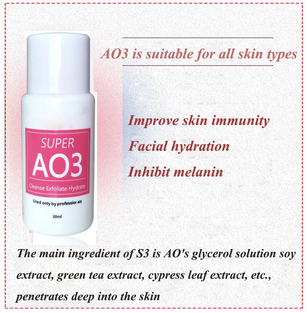 Skincare Face Serum Hydro Facial Aqua Peel Solution 400ml AS1 SA2 AO3 For  Machine Skin Deep Cleaning