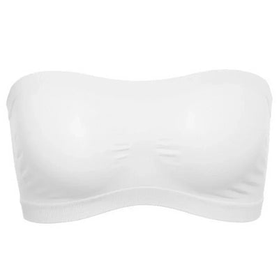 Women Breathable Mesh Tube Bra Seamless High Elastic Wrapped Sexy Invisible Strapless Chest Wraps Tube Tops Pregnant Mothers Bra