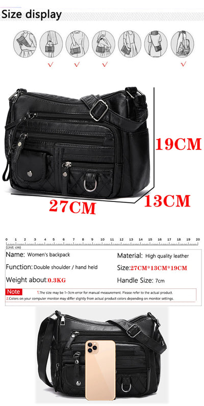 2024 Women Handbags and Purses Luxury Brand Designer Messenger Shoulder Bag For Female Quality Crossbody Tote Shopper Sac A Main