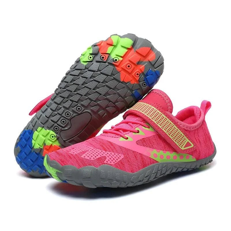 Children Quick-Drying Barefoot Shoes| Wide-Toed Lightweight Upstream Wading Shoes 24-38 | Boys Girls | Beach Diving, Boating |