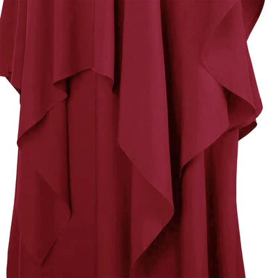 Renaissance Dress For Women Long Sleeves Medieval Off Shoulder Elastic High Waist Smocked Dress Elegant Evening Gown Plus Size