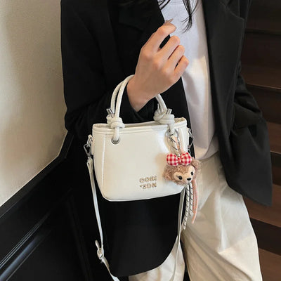 2025 Unique Women's Handbag Designer Shoulder Purse Minimalist Bucket & Square Bag Versatile Crossbody for Work