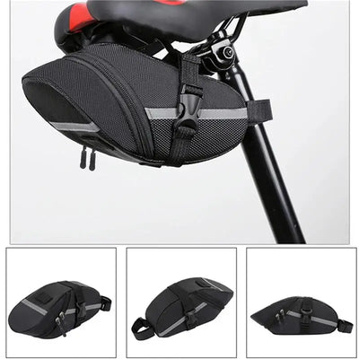 New Mountain Bike Bag Bicycle Tail Road Riding Seat Saddle Accessories