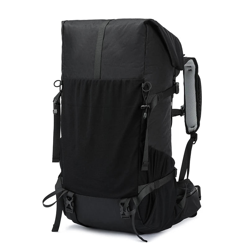 30L Hiking Backpack Daily Travel Wear-Resistant Waterproof Professional Climbing Large Capacity Roll-Up Shoulder Bag 2025 New