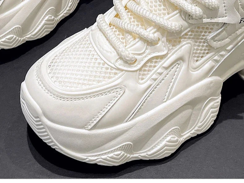 Athletic Sports Shoes for Women Mesh Breathable Casual Sneakers Woman Footwear Designer Luxury Y2k Fashion Deals Walking Stylish