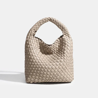 Designer bag Luxury 2024 woman bag Brand New Product PU Small size hand-woven bucket bag High quality Women's handbag