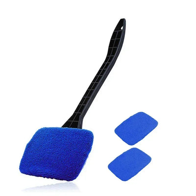 Car Window Cleaning Brush Windshield Wash Tool Inside Interior Long Handle Cleaner Brush Kit Wash Tools for Auto Accessories