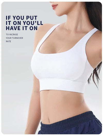 Women Fitness Yoga Bras Race Back Sports Bras Nylon Top Women Bra Sexy Breathable Underwear For Women Gym