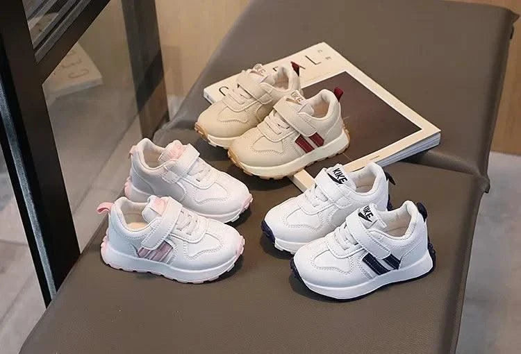 Children's Sports Shoes Toddler Breathable Non Slip Comfort Sneakers Lightweight Hook and Loop Soft Sole Running Casual Shoes