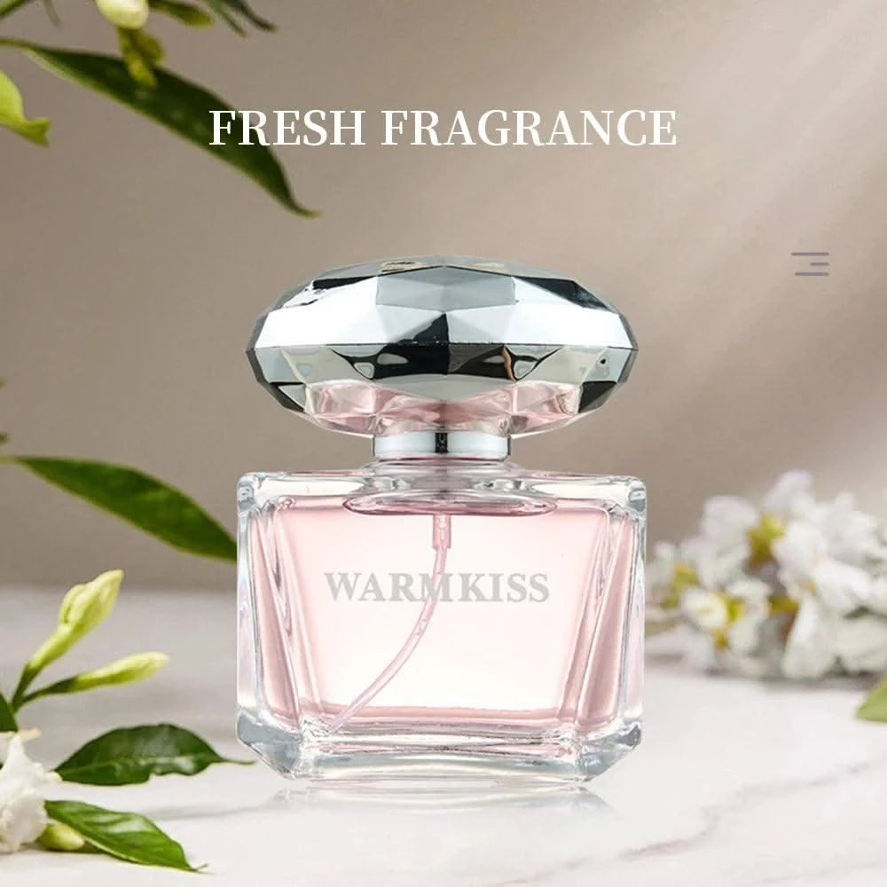 Luxury diamond women's perfume, spray flirting, long-lasting fresh floral and fruity fragrance, romantic and attractive birthday