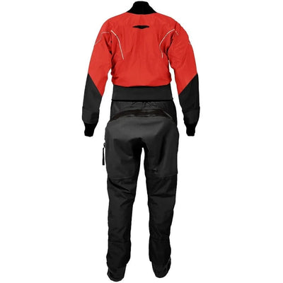 Women's waterproof breathable padded drysuit, latex neck gaiter, sleeves, kayaking, fishing, surfing, DW26