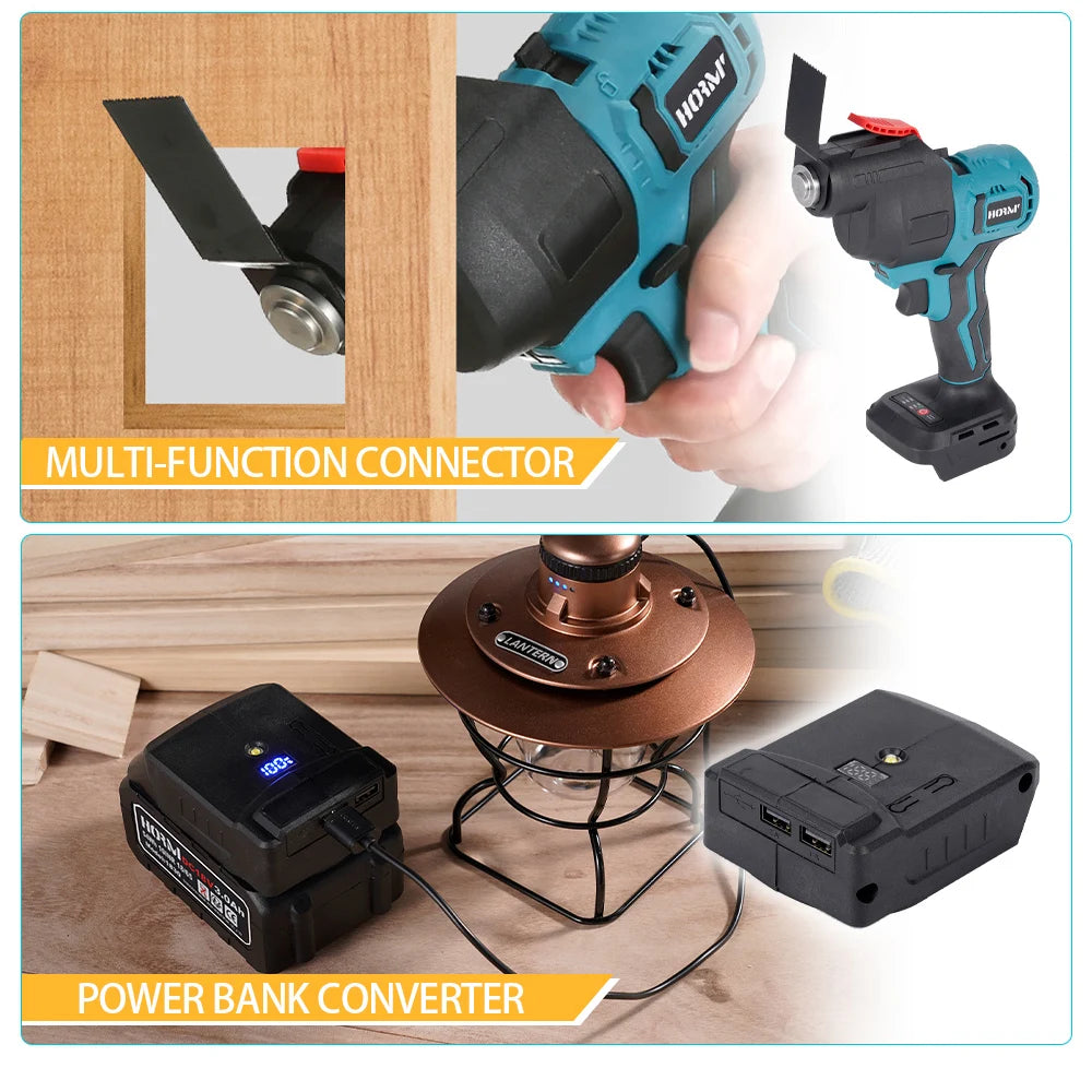 Brushless Electric Treasure Multitool Tools Screwdriver Electric Drill Polisher Reciprocating Saw Polisher Power Accessories