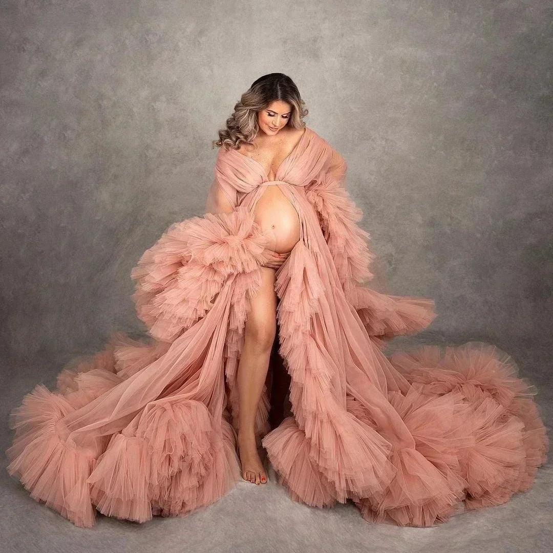 Maternity Dresses for PhotoShoot Nightwear