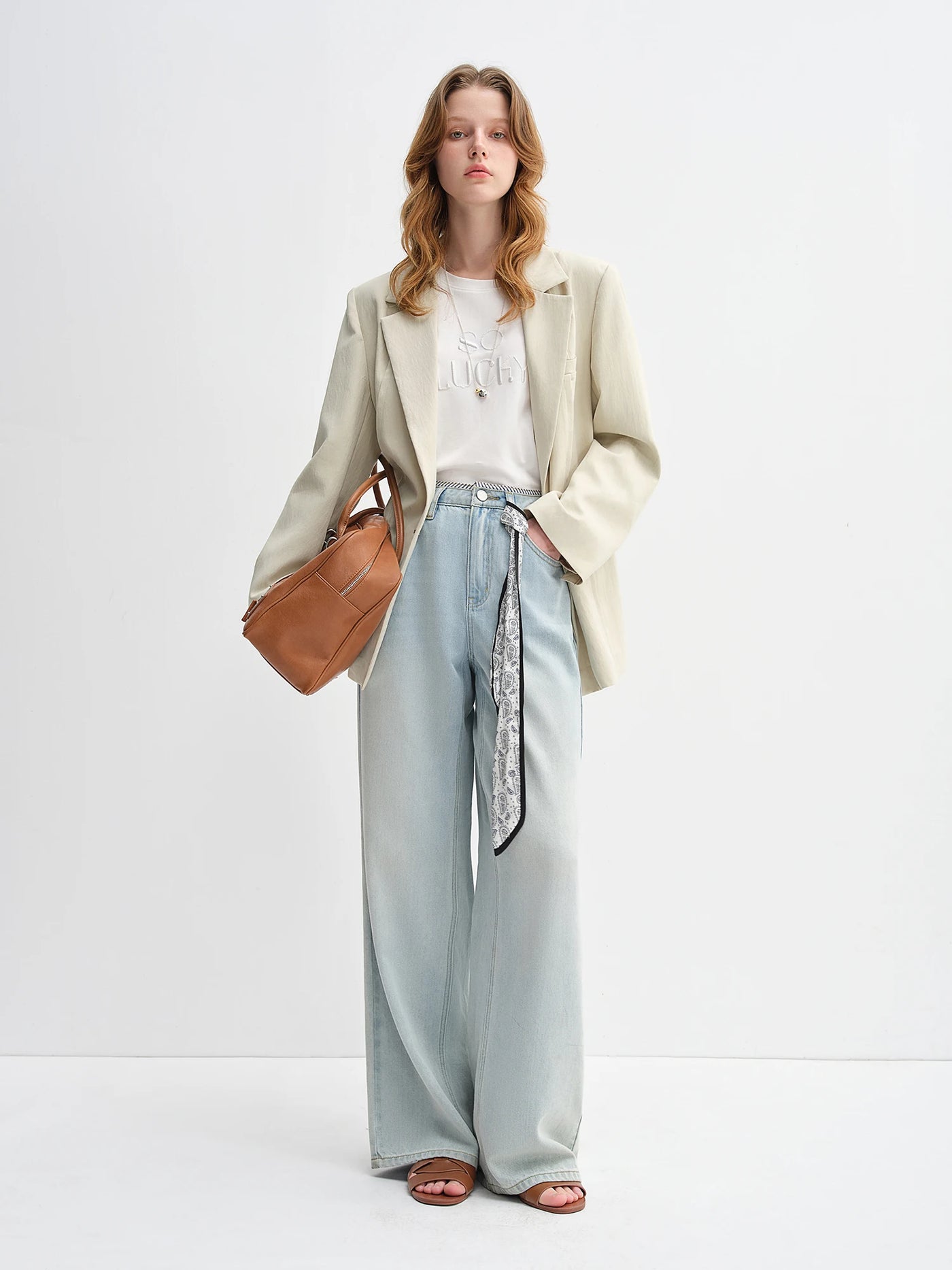 DUSHU Women's Light and Simple Commuting One-button Silhouette Suit 2025 Autumn New Casual Simple Short Jacket 25DS83087