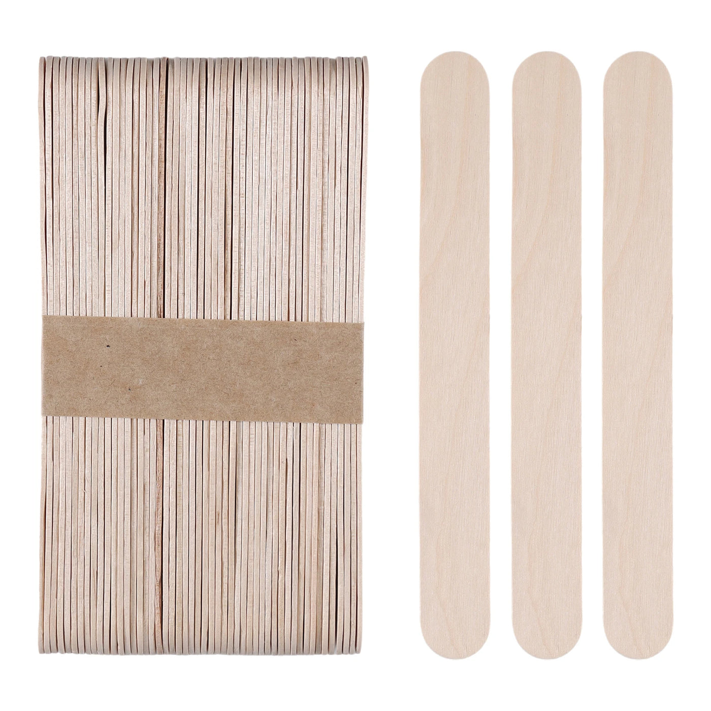 50pcs/100pcs  Woman Wooden Body Hair Removal Sticks Wax Waxing Disposable Sticks Beauty Toiletry Kits Wood Spatula