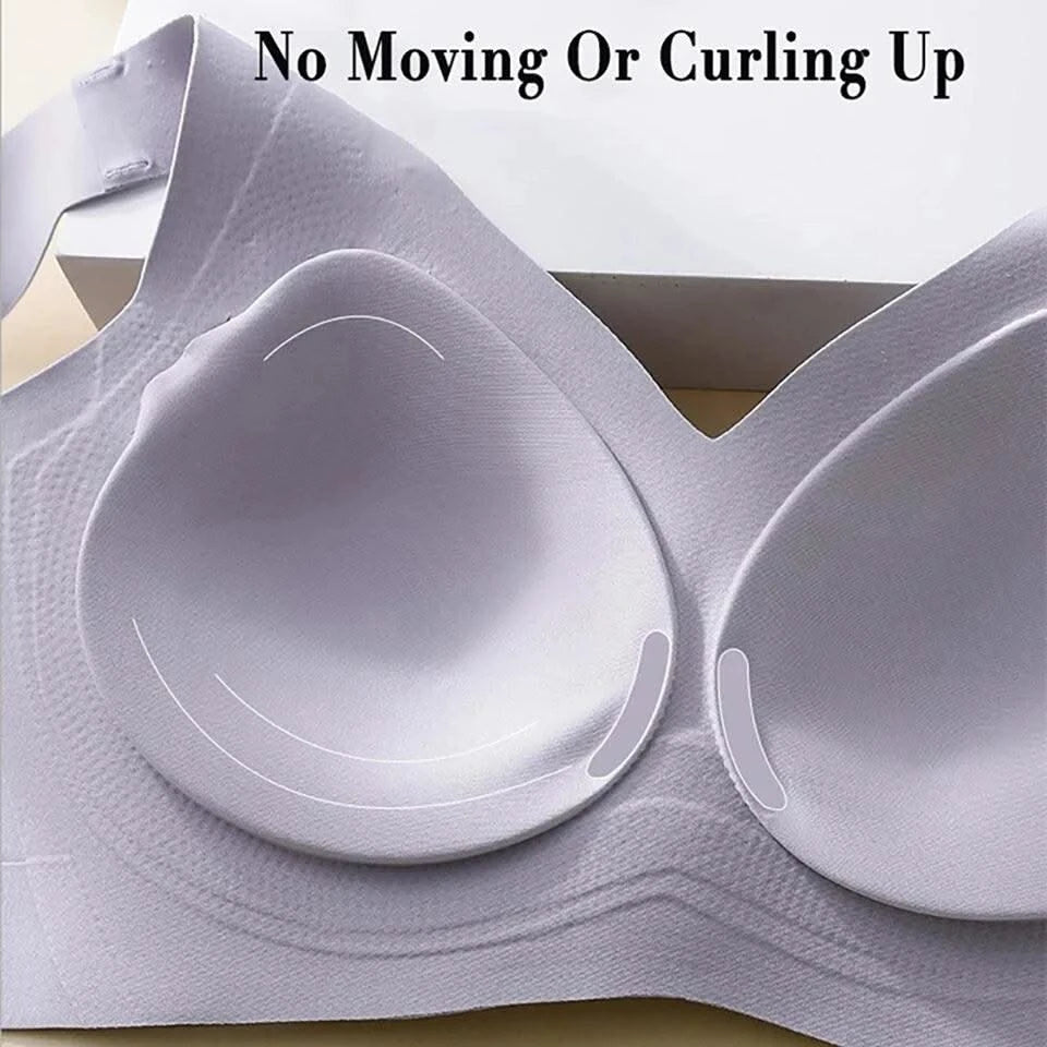 Full Coverage Bras For Women Hide Back Fat T-shirt Bra Plus Size Seamless Daily Underwear Plus Size