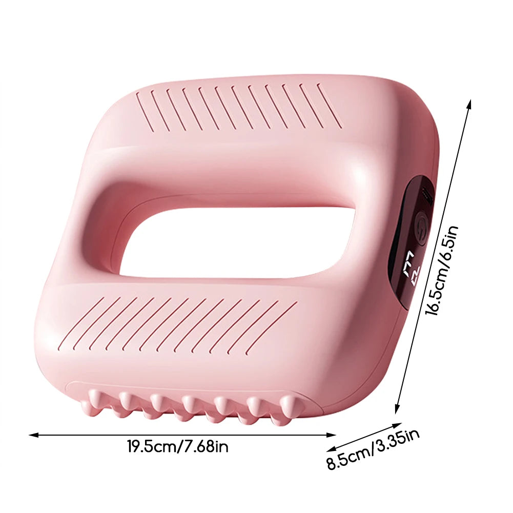 High-Intensity Fascia Rings Massager Cordless Mini With Belt Portable Deep Tissue Adjustables Vibration Massagers For Women