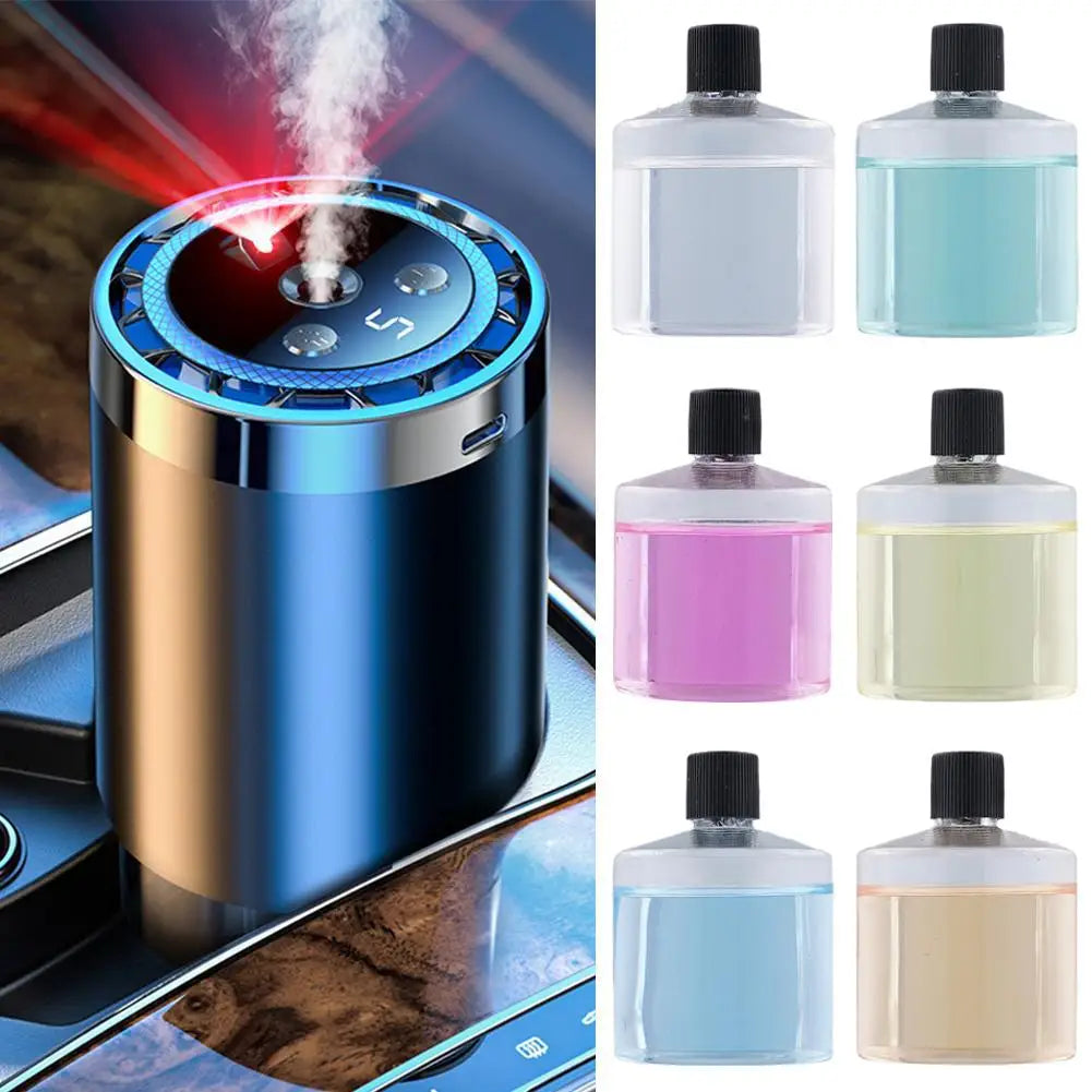 Car Humidifier Aromatherapy Diffusers - 5 Modes, Long-Lasting, Car Odor Eliminator For Home, Office, Bedroom Car Air Freshener