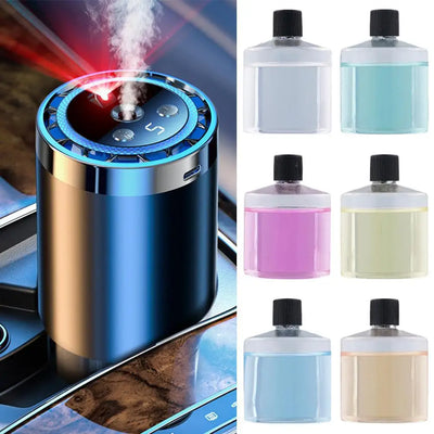 Car Humidifier Aromatherapy Diffusers - 5 Modes, Long-Lasting, Car Odor Eliminator For Home, Office, Bedroom Car Air Freshener