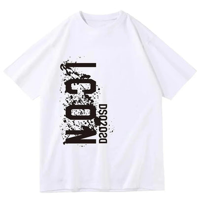 The Popular Trend of Printed T-shirts From European and American Brands: Comfortable Absorbent Cotton Short-sleeved T-shirts