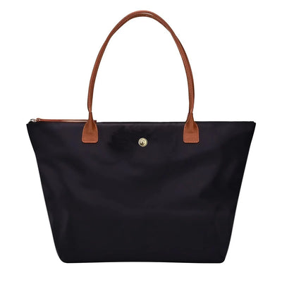 Designer Tote Bag for Women Large Lightweight Nylon Work Shoulder Bag Foldable Travel Purses and Handbags Trendy Dumpling Bag