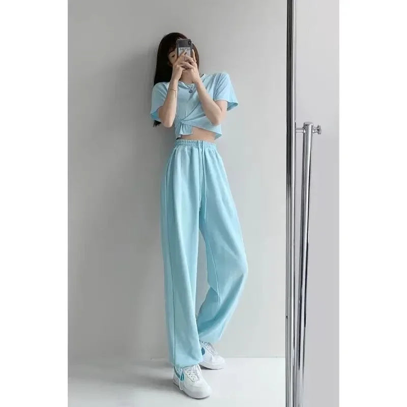 New Jogging Sweatpants Women Joggers Sports Pants Women  Fashion Korean Tracksuit Pants Pantalon Female