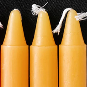 Emergency Lighting Candle, Red, White, Yellow, 2cm Diameter, 21cm Height, Worship Sacrifice, Romance Pray, 10Pcs per Lot