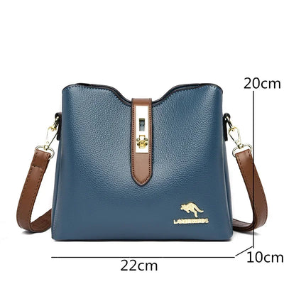 Genuine Brand Soft Leather Women’s Handbags High Quality Small Shoulder Bags Women Luxury bags Fashion Ladies Crossbody Bags Sac