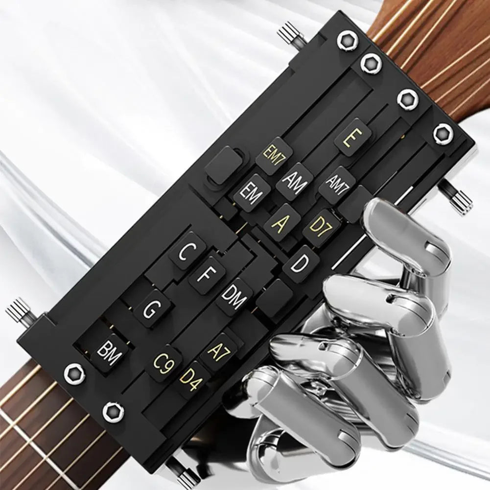 Guitar Auxiliary Artifact Folk Guitar Playing And Singing Chord Practice Automatic Transmission One Key Chord Player